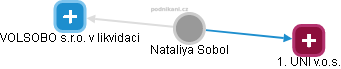 Nataliya Sobol - Vizualizace  propojení osoby a firem v obchodním rejstříku