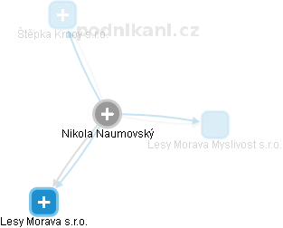 Nikola Naumovský - Vizualizace  propojení osoby a firem v obchodním rejstříku