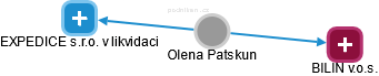 Olena Patskun - Vizualizace  propojení osoby a firem v obchodním rejstříku