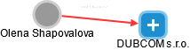 Olena Shapovalova - Vizualizace  propojení osoby a firem v obchodním rejstříku