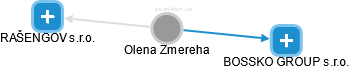  Olena Z. - Vizualizace  propojení osoby a firem v obchodním rejstříku