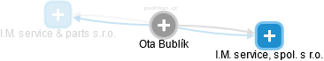Ota Bublík - Vizualizace  propojení osoby a firem v obchodním rejstříku