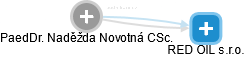 Naděžda Novotná - Vizualizace  propojení osoby a firem v obchodním rejstříku