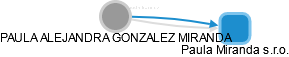 PAULA ALEJANDRA GONZALEZ MIRANDA - Vizualizace  propojení osoby a firem v obchodním rejstříku