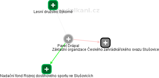 Pavel Drápal - Vizualizace  propojení osoby a firem v obchodním rejstříku
