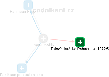 Pavel Dvořák - Vizualizace  propojení osoby a firem v obchodním rejstříku