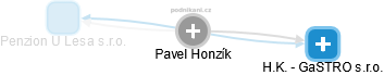 Pavel Honzík - Vizualizace  propojení osoby a firem v obchodním rejstříku