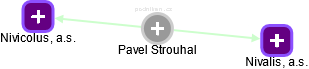 Pavel Strouhal - Vizualizace  propojení osoby a firem v obchodním rejstříku