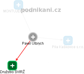 Pavel Ulbrych - Vizualizace  propojení osoby a firem v obchodním rejstříku