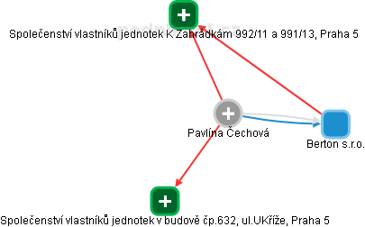 Pavlína Čechová - Vizualizace  propojení osoby a firem v obchodním rejstříku