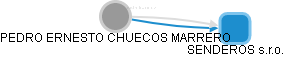  Chuecos P. - Vizualizace  propojení osoby a firem v obchodním rejstříku