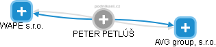 Peter Petluš - Vizualizace  propojení osoby a firem v obchodním rejstříku