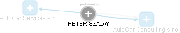 PETER SZALAY - Vizualizace  propojení osoby a firem v obchodním rejstříku