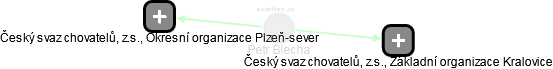  Petr B. - Vizualizace  propojení osoby a firem v obchodním rejstříku