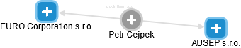 Petr Cejpek - Vizualizace  propojení osoby a firem v obchodním rejstříku