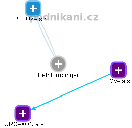 Petr Fimbinger - Vizualizace  propojení osoby a firem v obchodním rejstříku