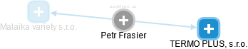 Petr Frasier - Vizualizace  propojení osoby a firem v obchodním rejstříku