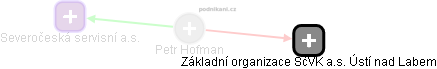 Petr Hofman - Vizualizace  propojení osoby a firem v obchodním rejstříku
