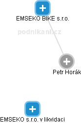 Petr Horák - Vizualizace  propojení osoby a firem v obchodním rejstříku