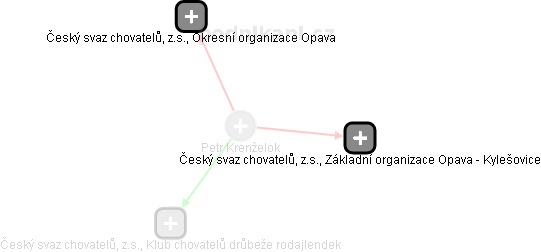 Petr Krenželok - Vizualizace  propojení osoby a firem v obchodním rejstříku