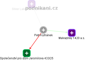 Petr Kulhánek - Vizualizace  propojení osoby a firem v obchodním rejstříku