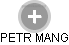 PETR MANG - Vizualizace  propojení osoby a firem v obchodním rejstříku