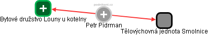 Petr Pidrman - Vizualizace  propojení osoby a firem v obchodním rejstříku