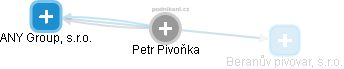 Petr Pivoňka - Vizualizace  propojení osoby a firem v obchodním rejstříku