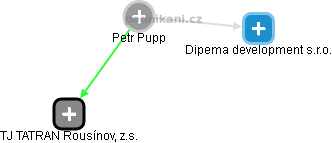 Petr Pupp - Vizualizace  propojení osoby a firem v obchodním rejstříku