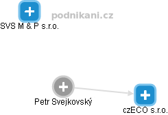 Petr Svejkovský - Vizualizace  propojení osoby a firem v obchodním rejstříku