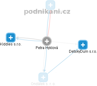  Petra Hyklová - Vizualizace  propojení osoby a firem v obchodním rejstříku