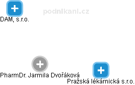 Jarmila Dvořáková - Vizualizace  propojení osoby a firem v obchodním rejstříku