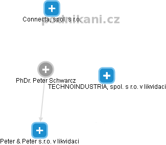 Peter Schwarcz - Vizualizace  propojení osoby a firem v obchodním rejstříku