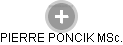 PIERRE PONCIK - Vizualizace  propojení osoby a firem v obchodním rejstříku