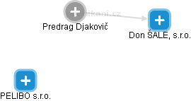 Predrag Djaković - Vizualizace  propojení osoby a firem v obchodním rejstříku