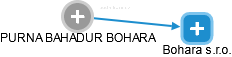 PURNA BAHADUR BOHARA - Vizualizace  propojení osoby a firem v obchodním rejstříku