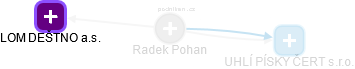 Radek Pohan - Vizualizace  propojení osoby a firem v obchodním rejstříku