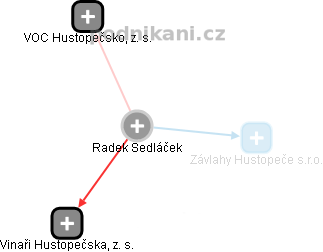 Radek Sedláček - Vizualizace  propojení osoby a firem v obchodním rejstříku