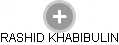 RASHID KHABIBULIN - Vizualizace  propojení osoby a firem v obchodním rejstříku