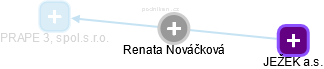  Renata N. - Vizualizace  propojení osoby a firem v obchodním rejstříku