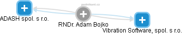 Adam Bojko - Vizualizace  propojení osoby a firem v obchodním rejstříku
