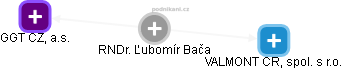  Ľubomír B. - Vizualizace  propojení osoby a firem v obchodním rejstříku