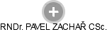PAVEL ZACHAŘ - Vizualizace  propojení osoby a firem v obchodním rejstříku