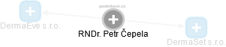  Petr Č. - Vizualizace  propojení osoby a firem v obchodním rejstříku