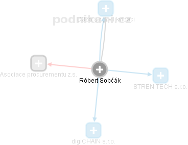 Róbert Sobčák - Vizualizace  propojení osoby a firem v obchodním rejstříku