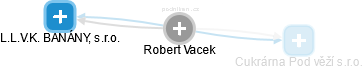  Robert V. - Vizualizace  propojení osoby a firem v obchodním rejstříku