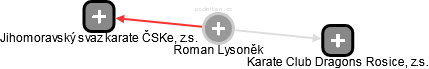 Roman Lysoněk - Vizualizace  propojení osoby a firem v obchodním rejstříku