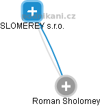 Roman Sholomey - Vizualizace  propojení osoby a firem v obchodním rejstříku