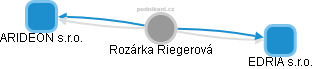 Rozárka Riegerová - Vizualizace  propojení osoby a firem v obchodním rejstříku