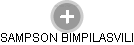 SAMPSON BIMPILASVILI - Vizualizace  propojení osoby a firem v obchodním rejstříku